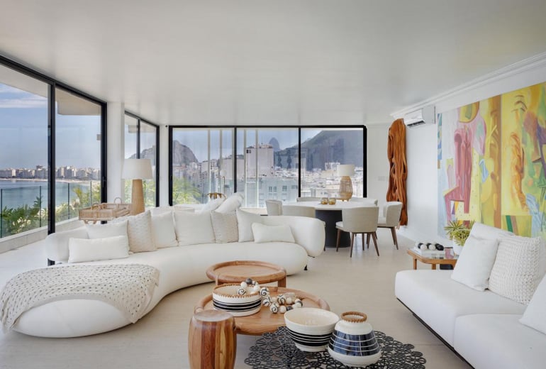 Cobertura à beira-mar em Copacabana