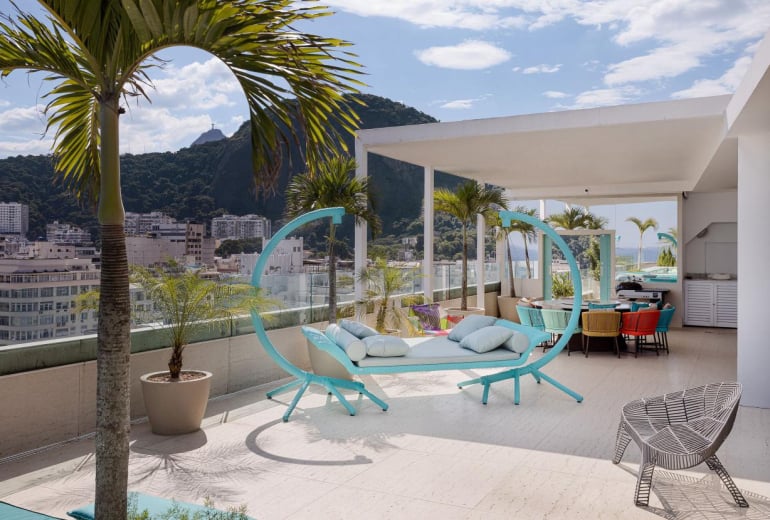 Cobertura à beira-mar em Copacabana